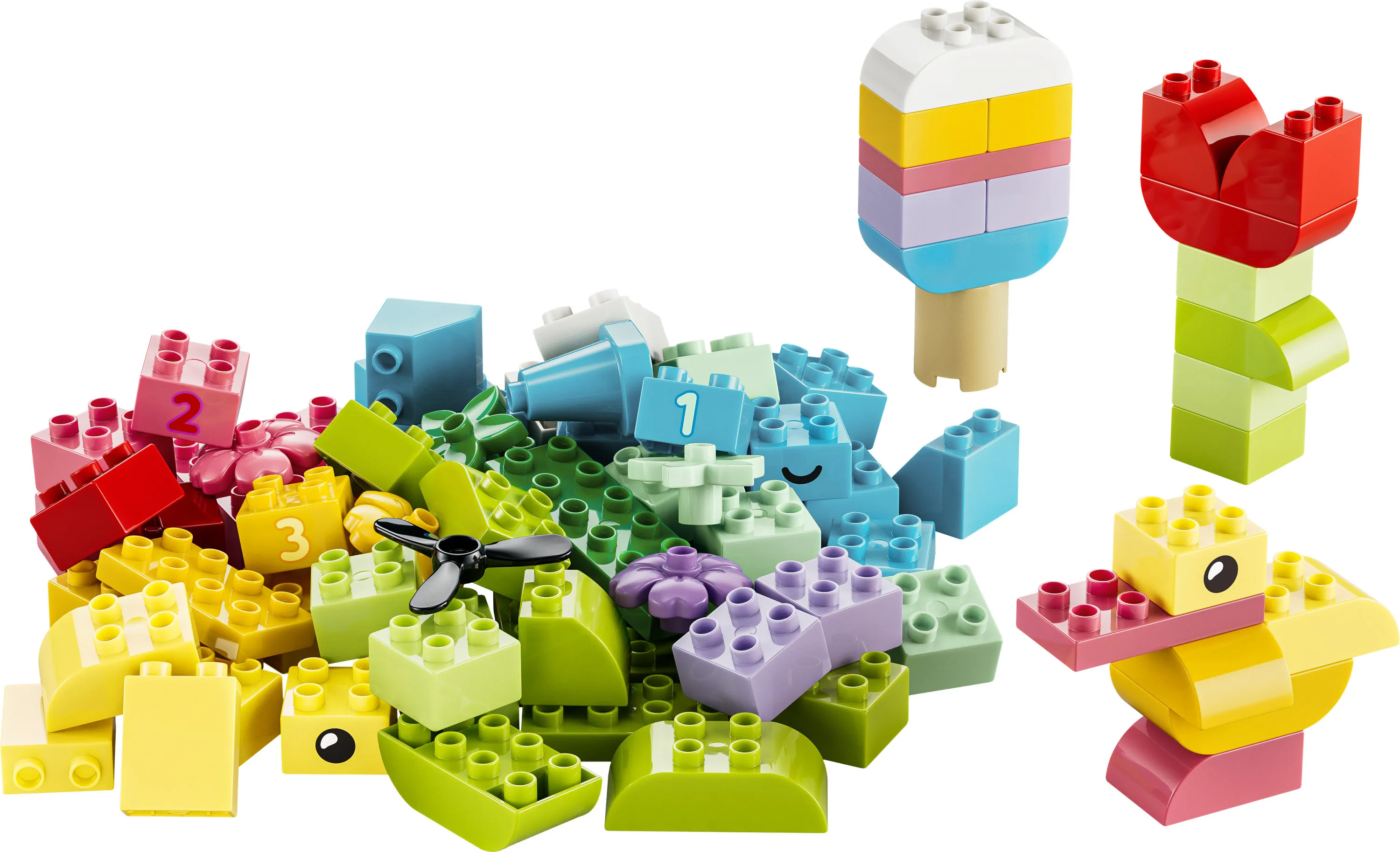 LEGO DUPLO Classic F&auml;rgglad kreativ l&aring;da 10479