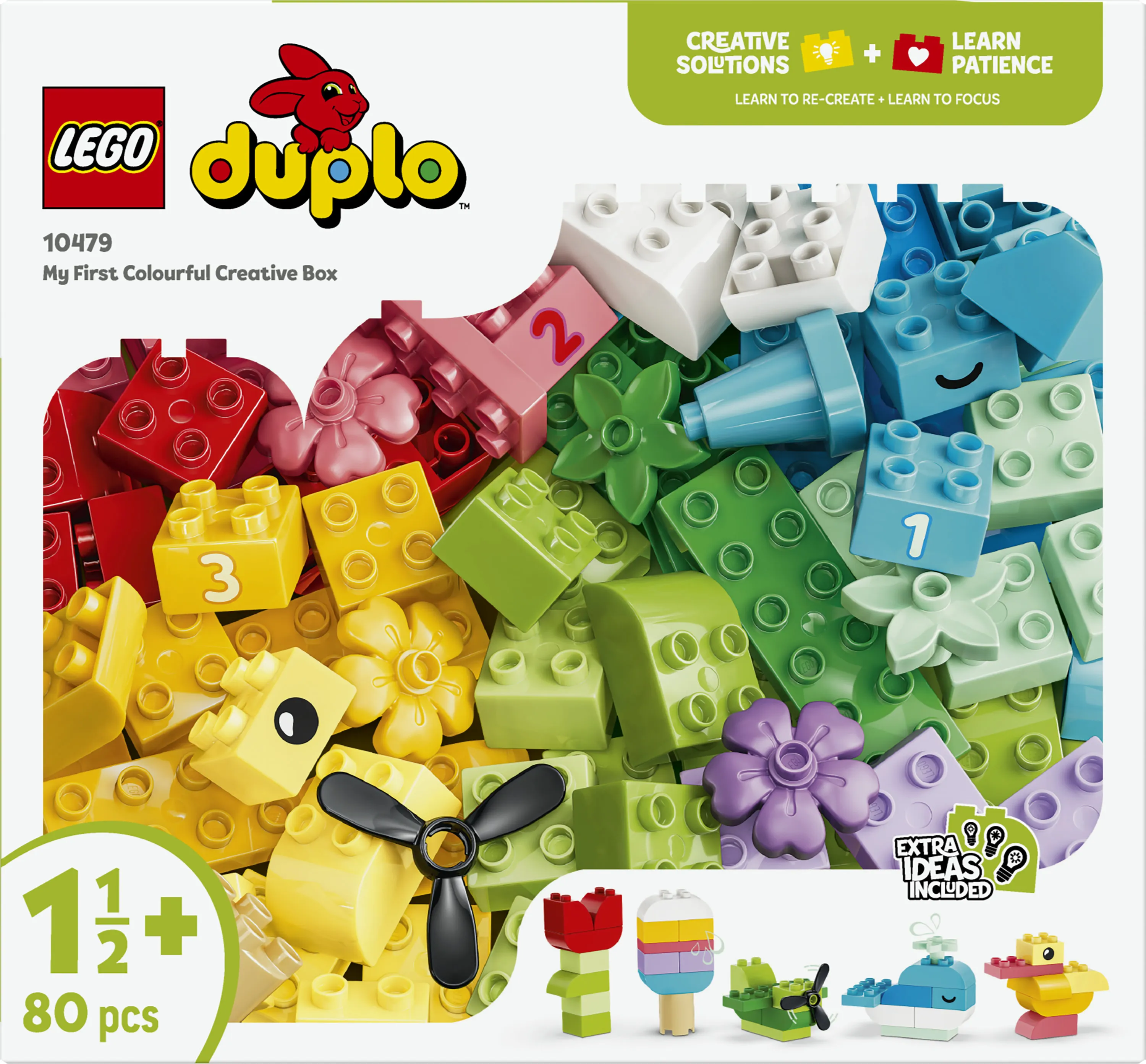 LEGO DUPLO Classic F&auml;rgglad kreativ l&aring;da 10479