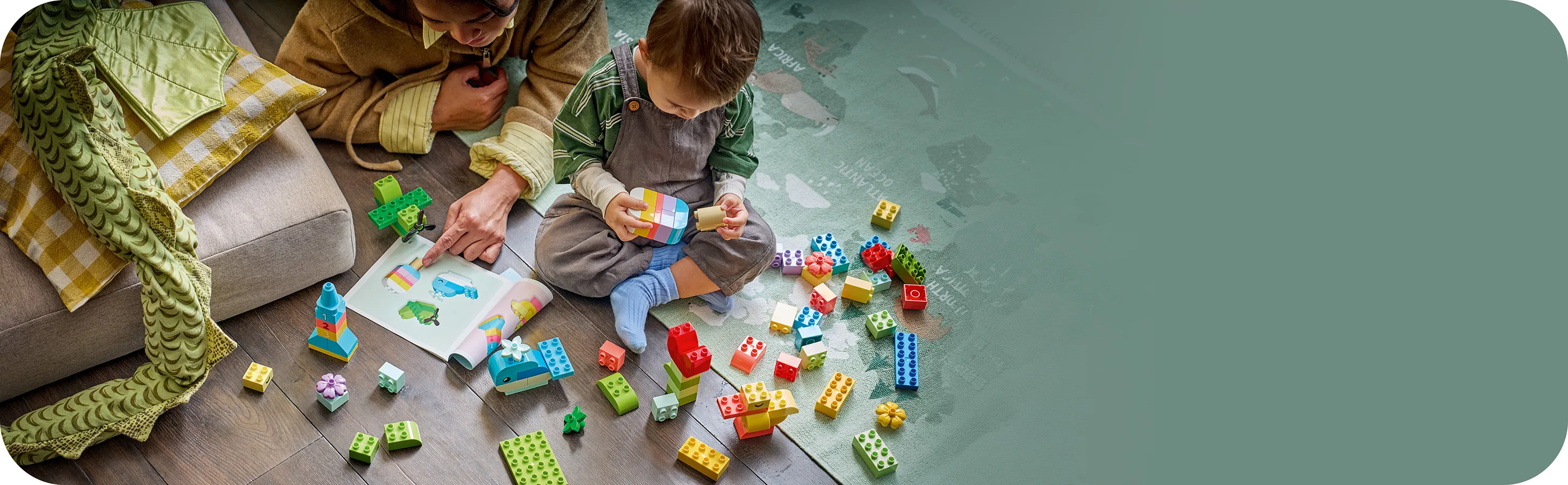 LEGO DUPLO Classic F&auml;rgglad kreativ l&aring;da 10479