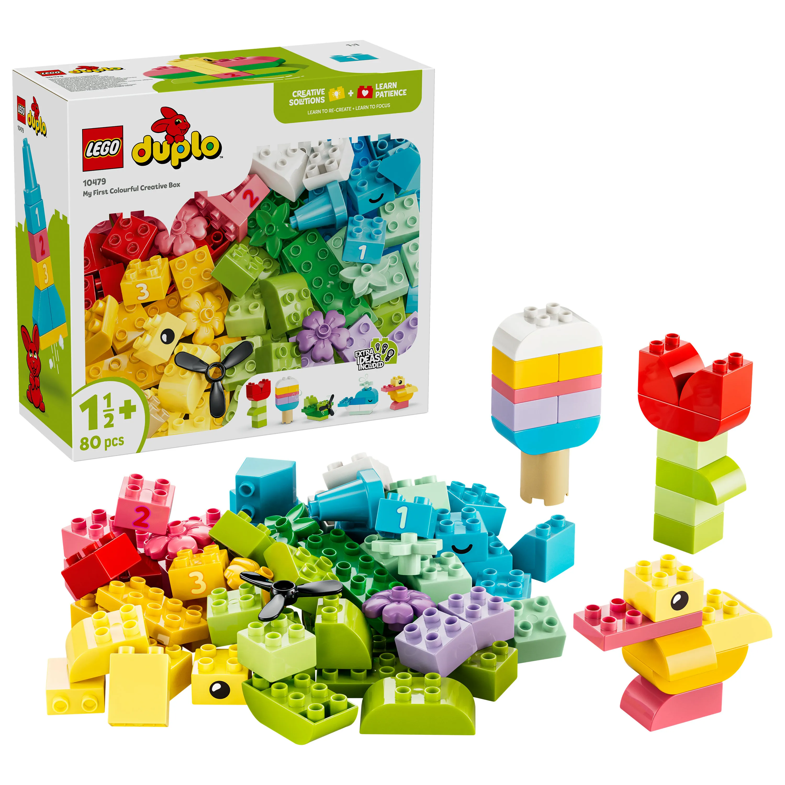LEGO DUPLO Classic F&auml;rgglad kreativ l&aring;da 10479