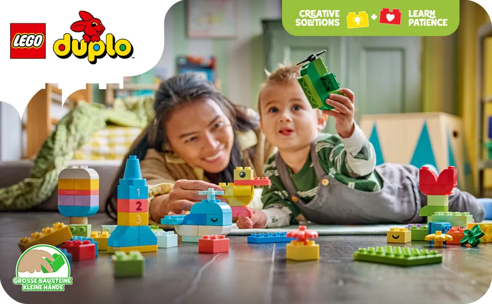 LEGO DUPLO Classic F&auml;rgglad kreativ l&aring;da 10479