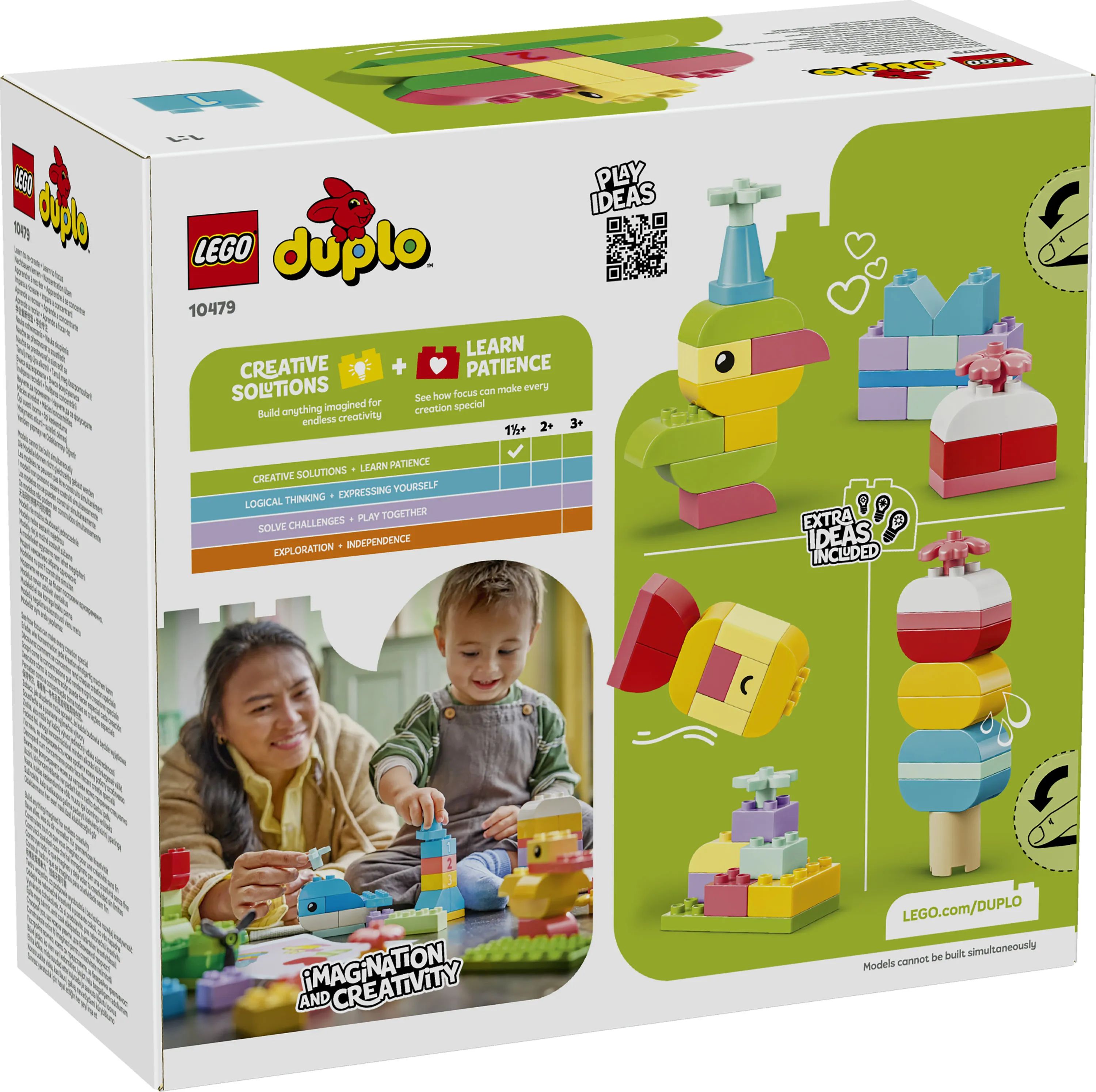 LEGO DUPLO Classic F&auml;rgglad kreativ l&aring;da 10479