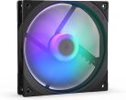 Endorfy Fluctus 140 PWM ARGB -tuuletin, nestelaakeri, 140 mm, musta