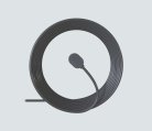 Outdoor Magnetic Charge Cable Black