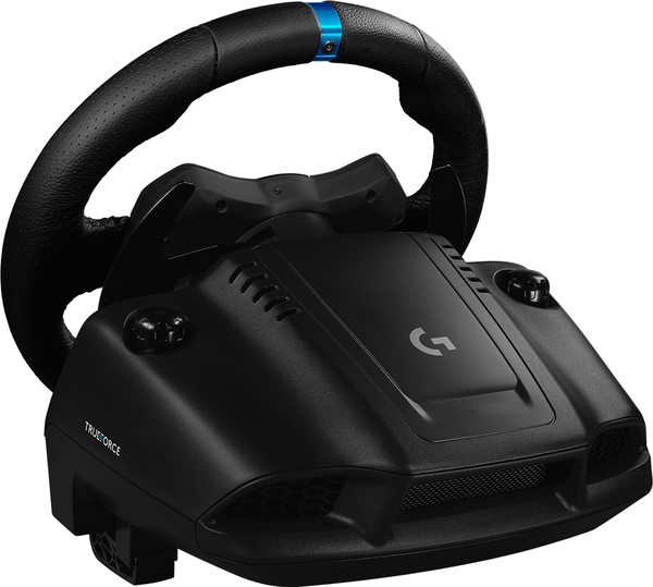 Logitech G923 Ratti- ja poljinsetti langallinen musta malleihin PC, Sony PlayStation 4