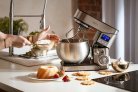 Camry CR 4223 Planetary Food Processor, 2000 W, 5 L, 6 Speeds, LCD Display, Silver