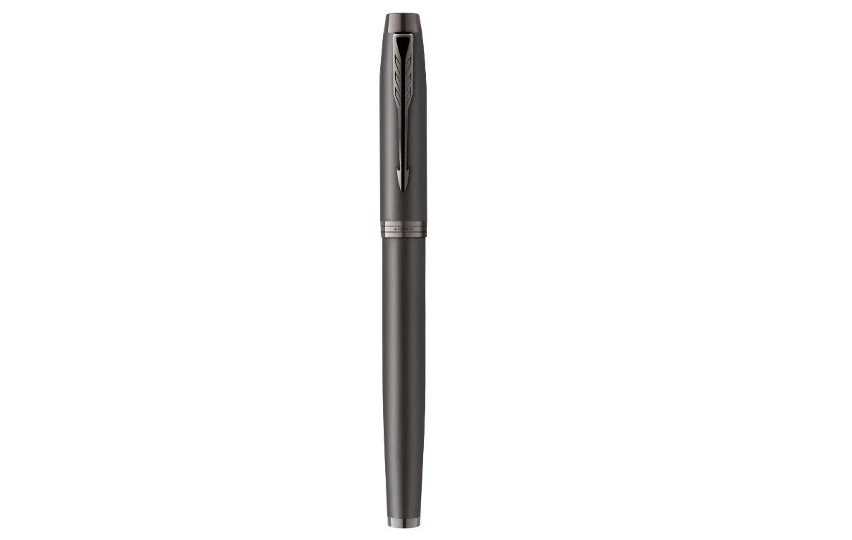 Parker IM Monochrome Titanium Rollerball F Black ink