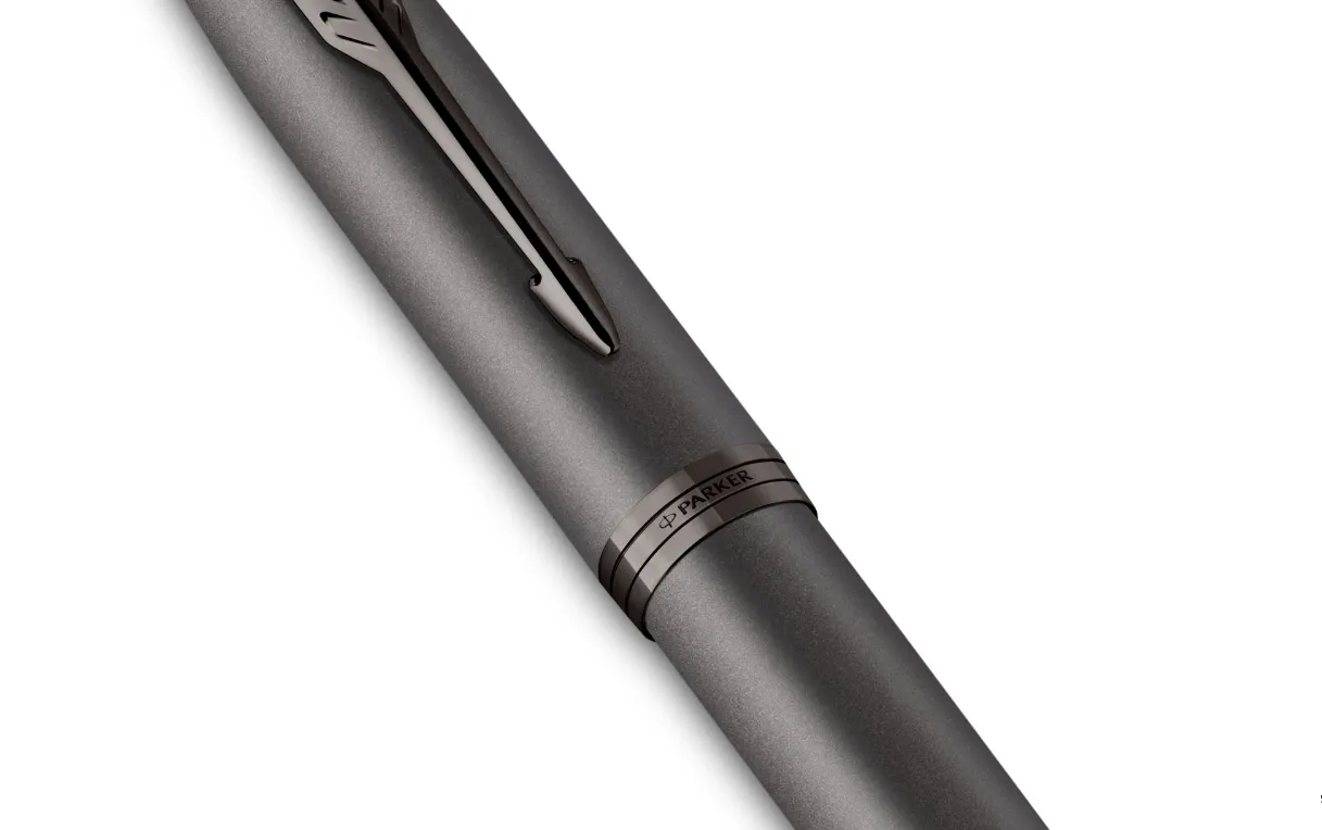 Parker IM Monochrome Titanium Rollerball F Black ink