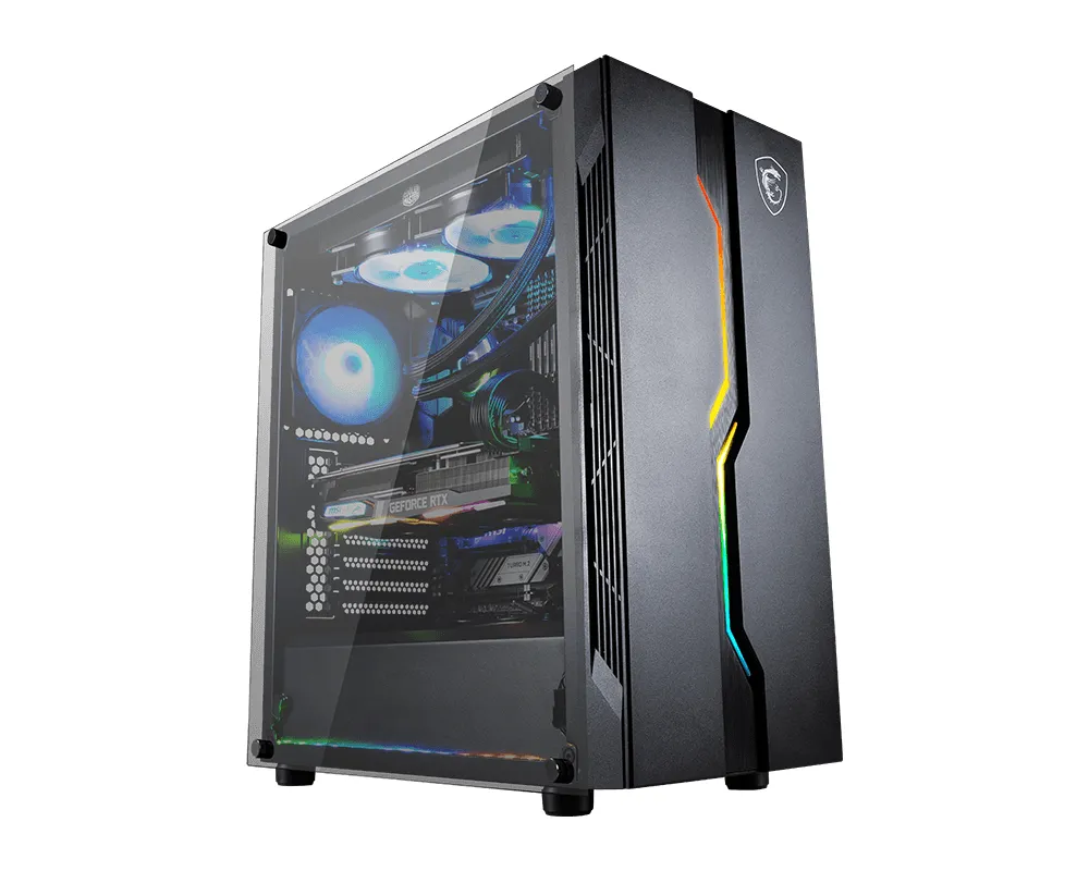 MSI MAG VAMPIRIC 010 RGB ATX - Svart