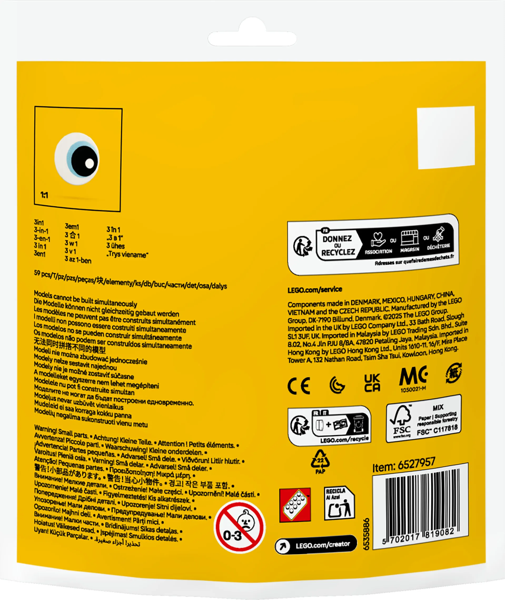 LEGO Creator 3-in-1 Tropisk tukan 30688