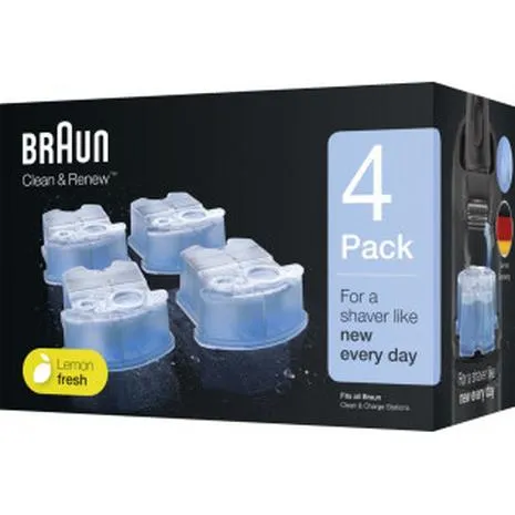 Braun CCR4 Clean&amp;Renew - reng&ouml;ringspatroner 4 st