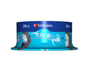 Nashua 25-pack CD-R, Cakebox 80min./700MB, 52x - View #5