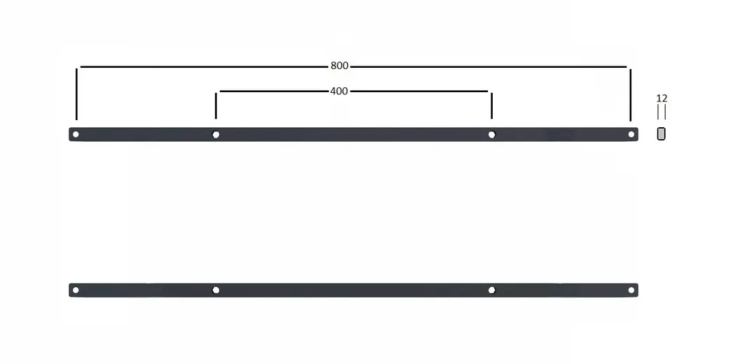 Multibrackets M Extender Kit Push HD - Asennuskomponentti ( jatkotelineet ) tuotteelle LCD nestekiden&auml;ytt&ouml; / plasma TV - musta -n&auml;yt&ouml;n koko: 40"-70" -kiinnitysl