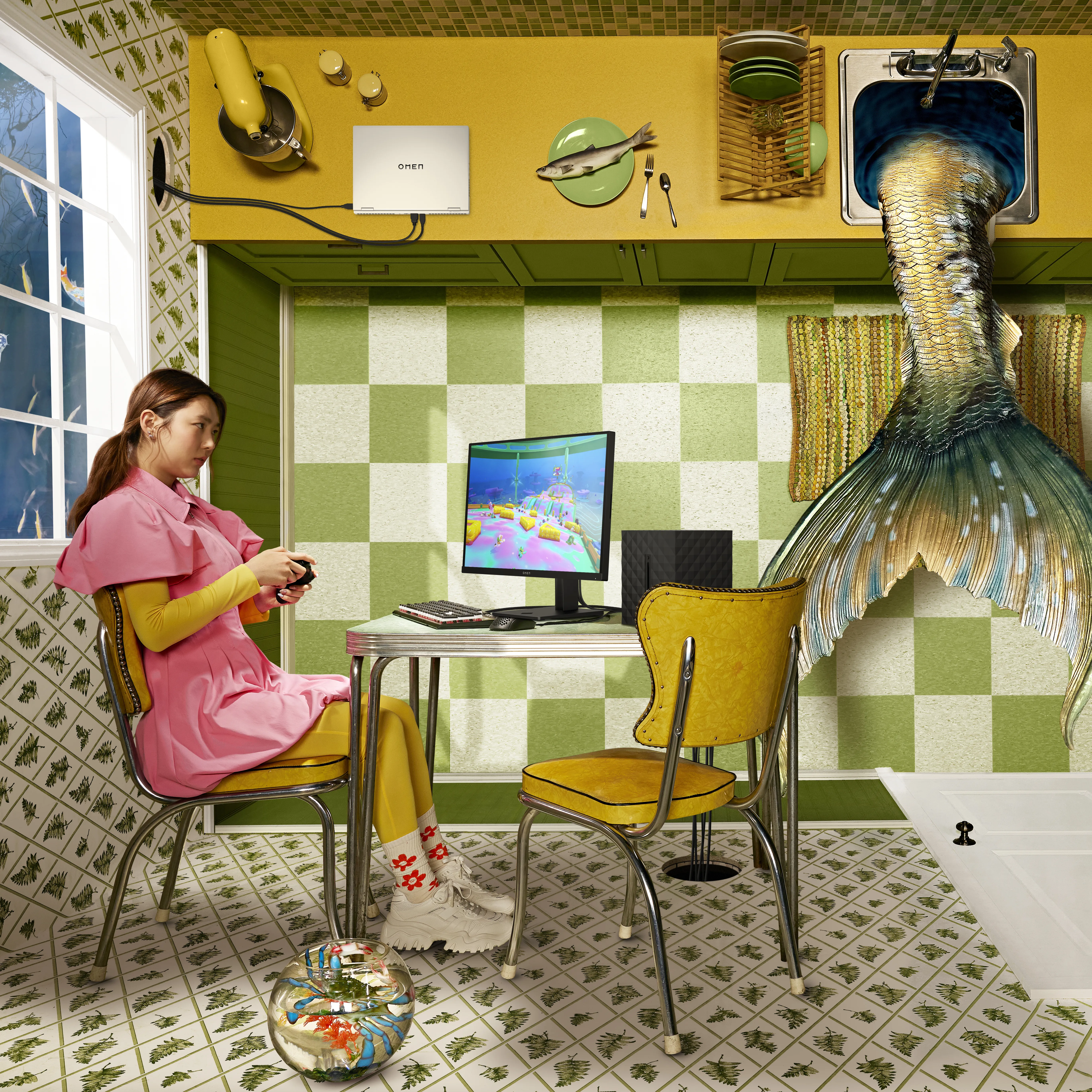 HP 27&quot; Omen 27k 4K UHD, IPS - gaming monitor