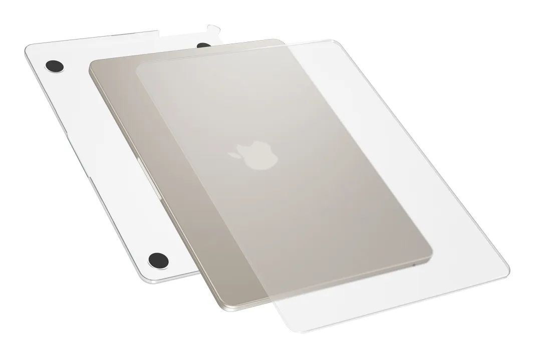 Epico Slim Shell for Macbook Air 15&quot; M2 (2023)/M3 (2024) (A2941/A3114) - matt transparent