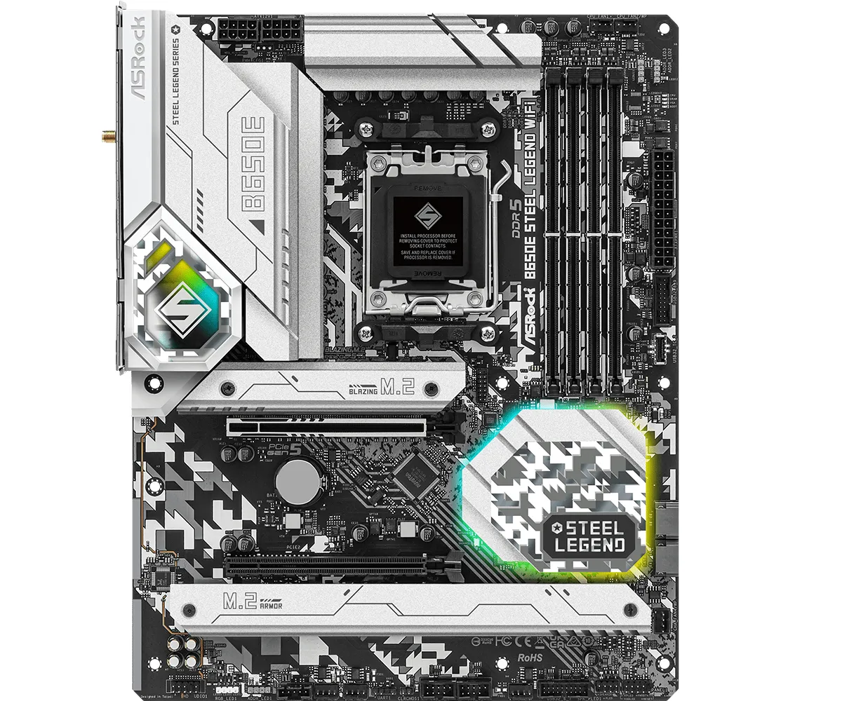ASRock B650E Steel Legend Wi-Fi ATX-emolevy