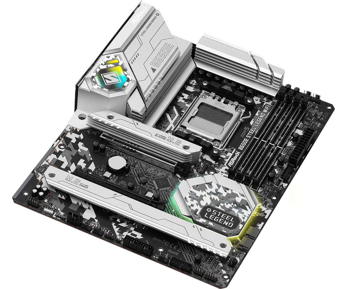 ASRock B650E Steel Legend Wi-Fi ATX-emolevy