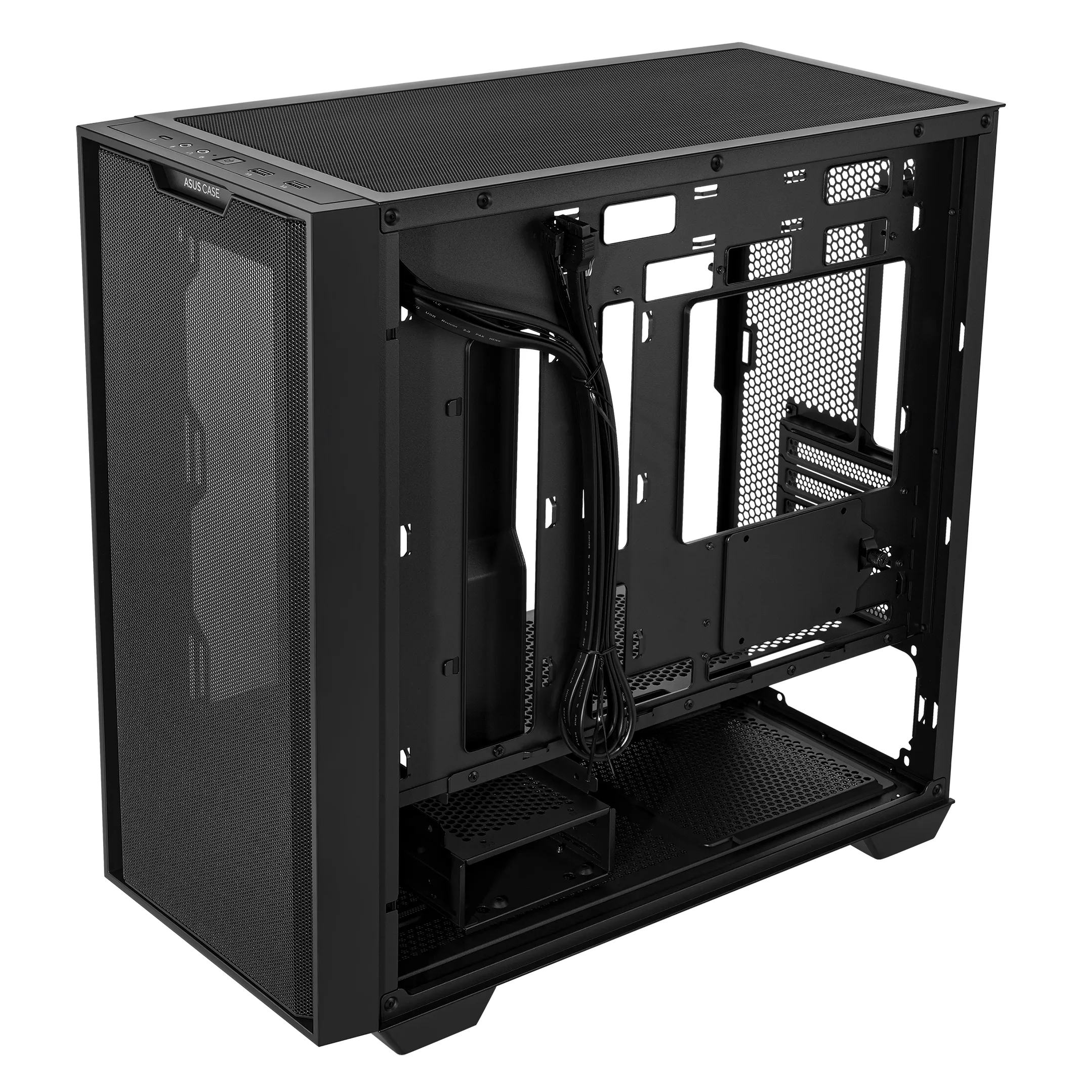 Asus A21 - mATX case, window, white