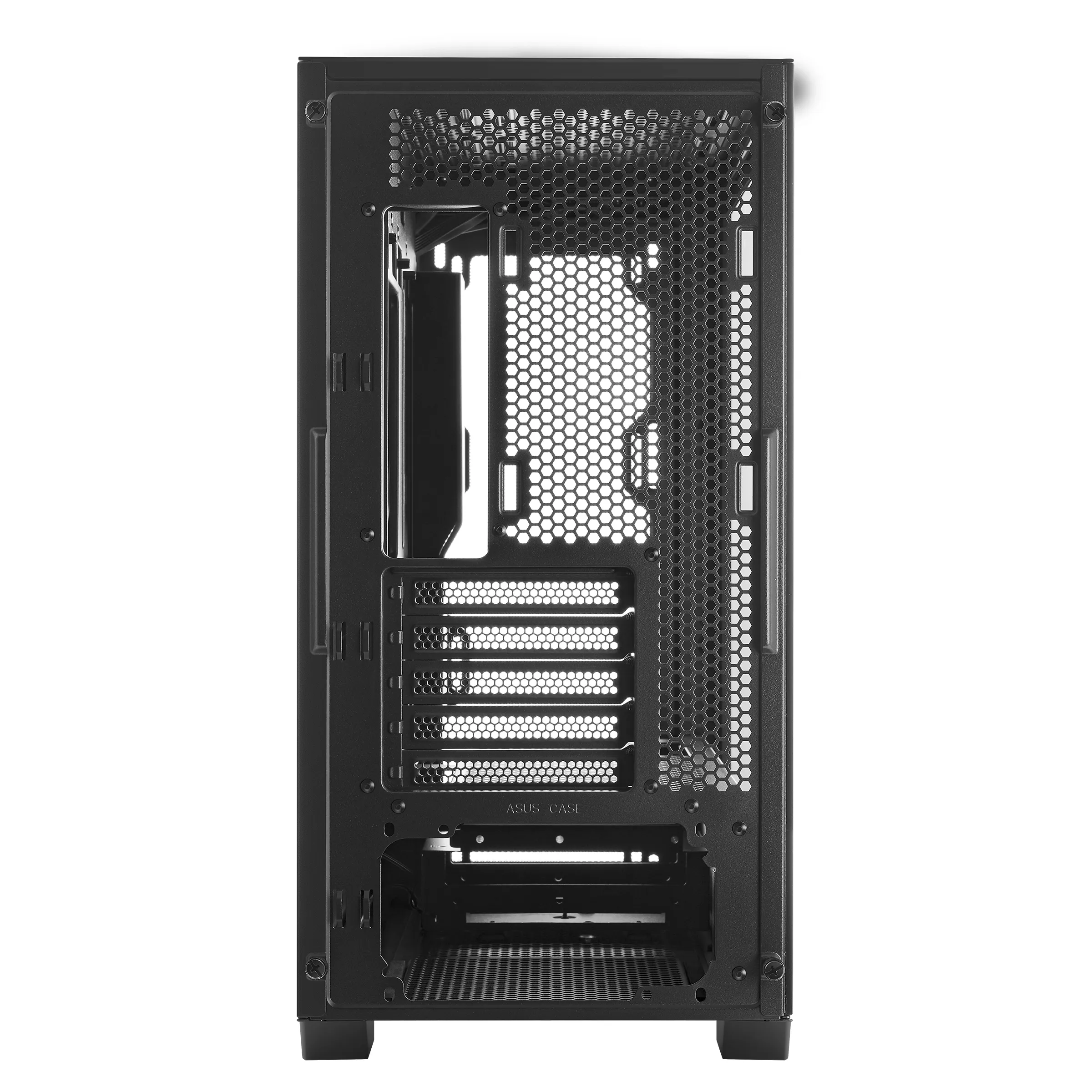 Asus A21 -mATX-kotelo, ikkunalla, Valkoinen