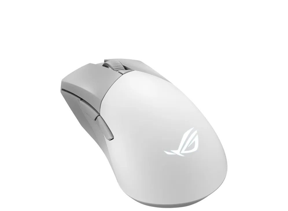 Asus ROG Gladius III Wireless AimPoint - spelmus, moonlight white