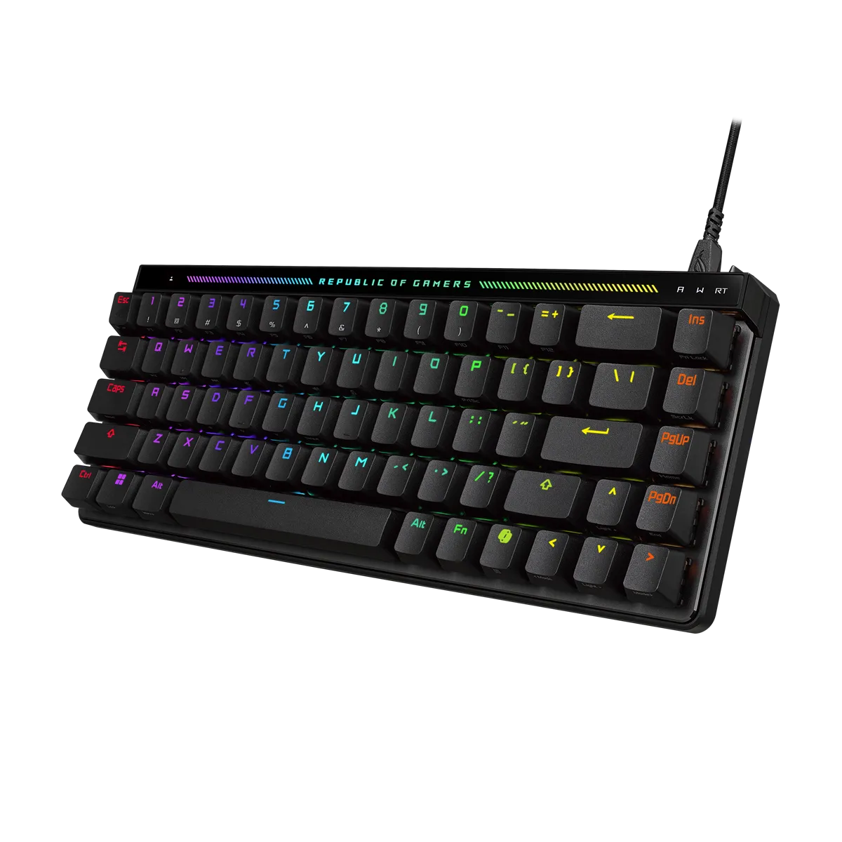 Asus ROG Falchion Ace (M605) 65% -analoginen pelinäppäimistö, ROG HFX magneettikytkimet
