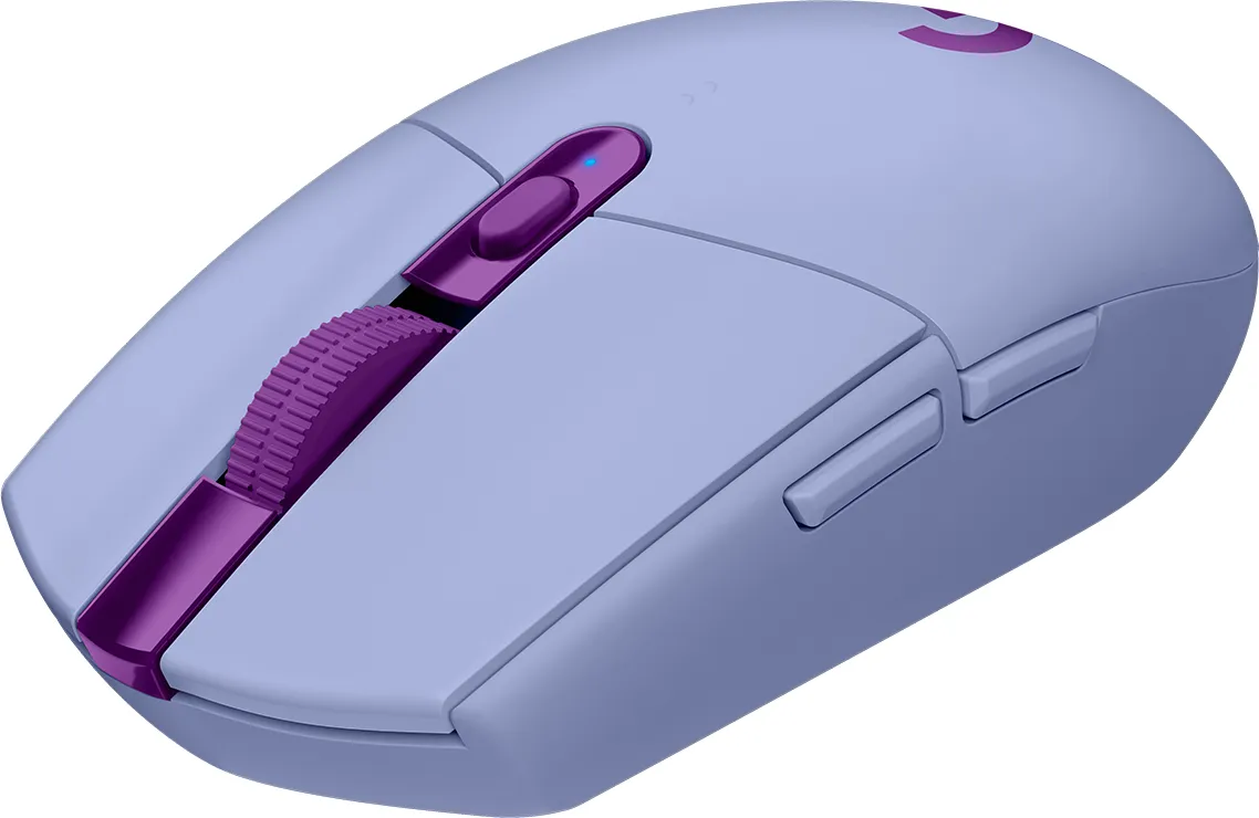 Logitech G305 Lightspeed - wireless gaming mouse, lilac