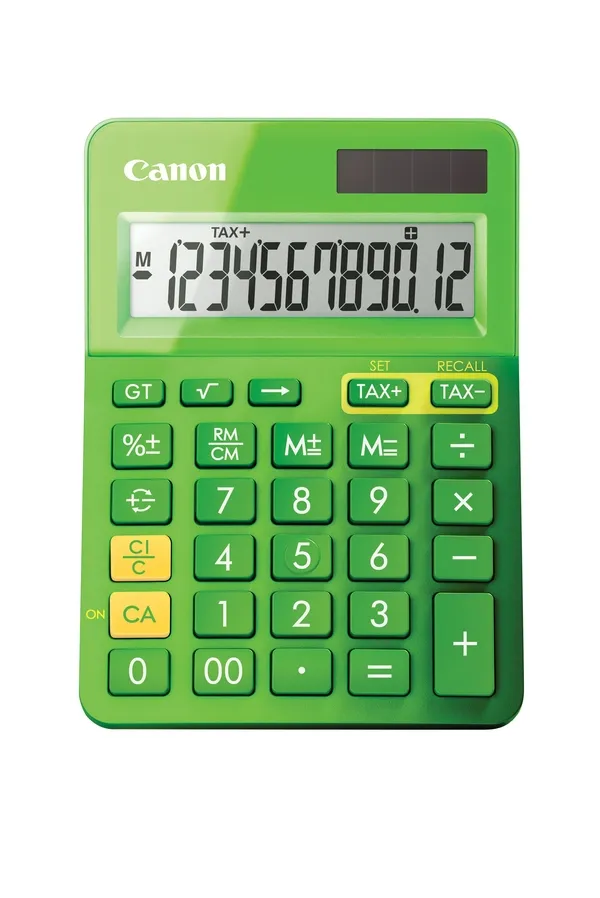 Canon LS-123K-MGR pocket calc. Green