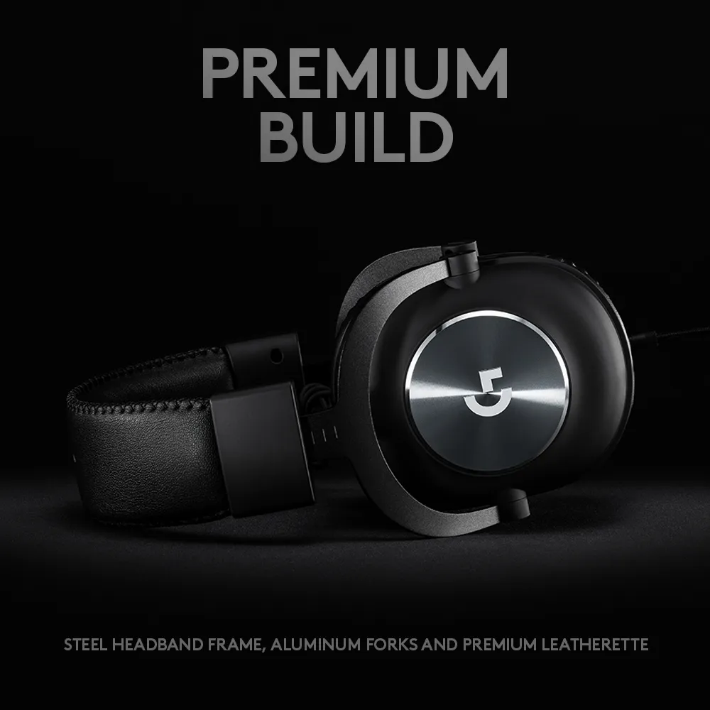 Logitech G Pro X Gaming Headset, Black