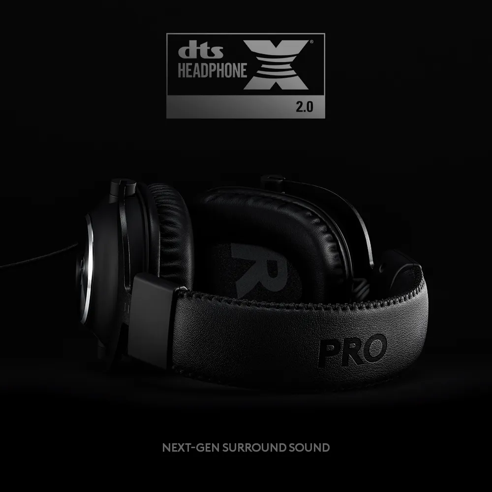 Logitech G Pro X Gaming Headset, Black
