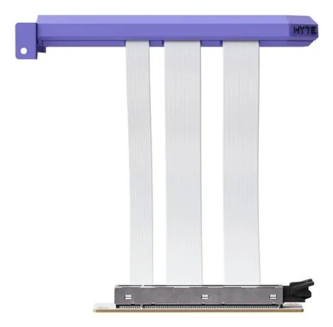 HYTE PCIe 5.0 Hyper Riser riserkabel f&ouml;r grafikkort, 200 mm, Taro Milk