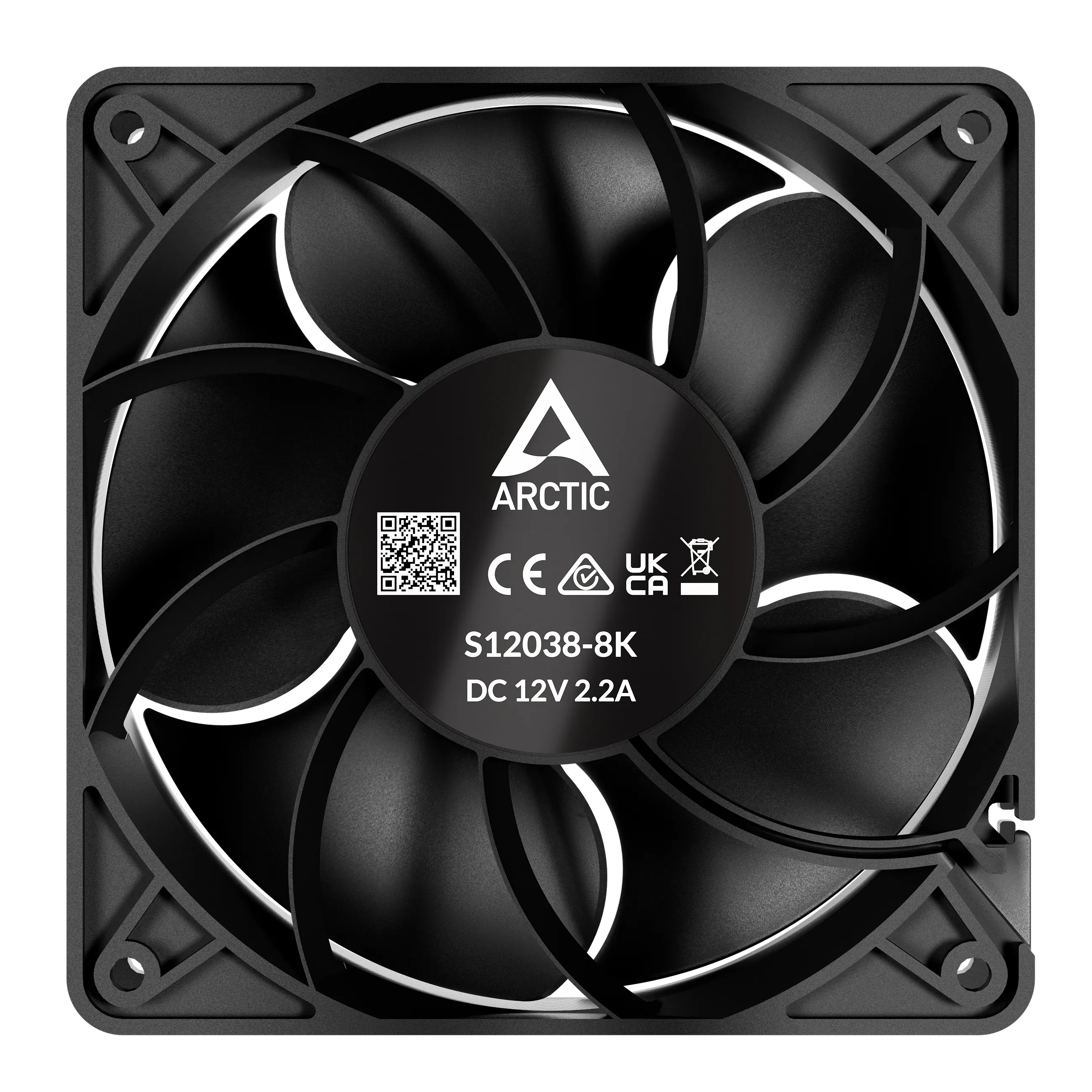 Arctic S12038-4K 120mm - case fan, 3 pcs