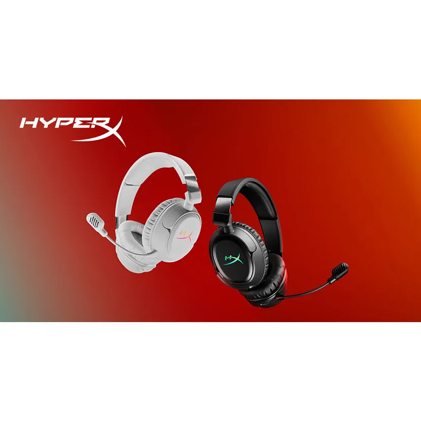 HyperX Cloud Flight 2 Wireless Gaming Headset, Black