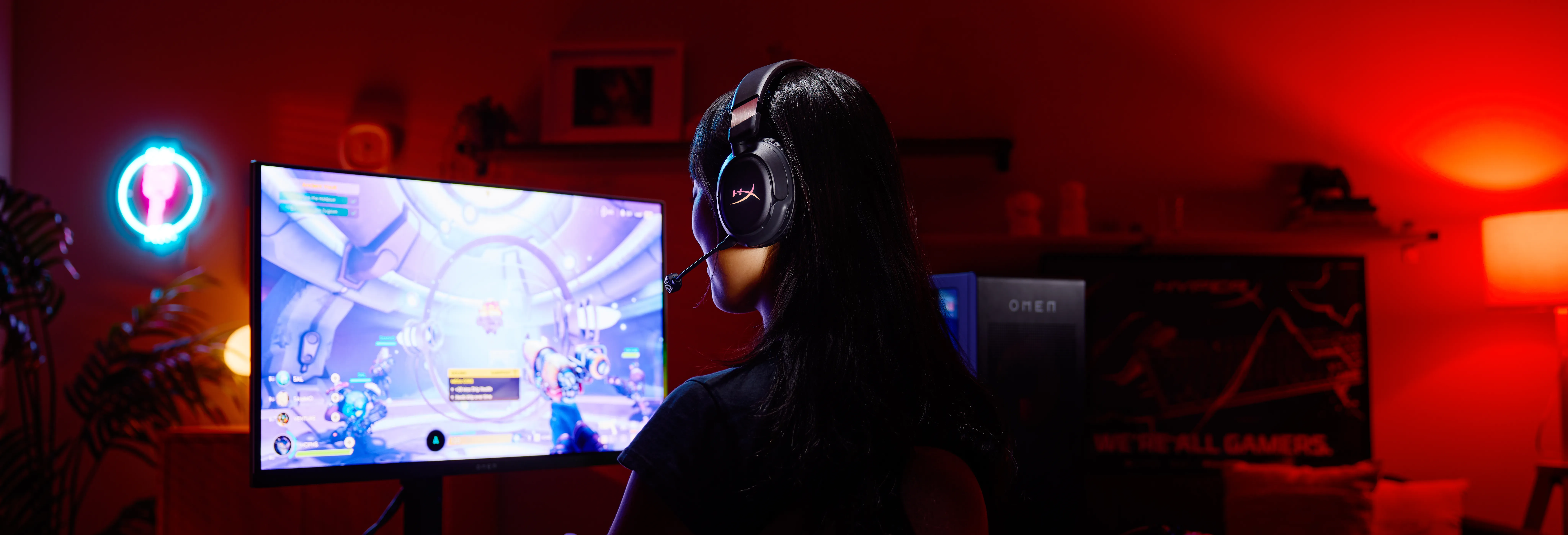 HyperX Cloud Flight 2 Wireless Gaming Headset, Black