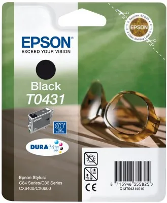 Epson St C84/86/CX6400 musta mustepatruuna 29ml durabrite