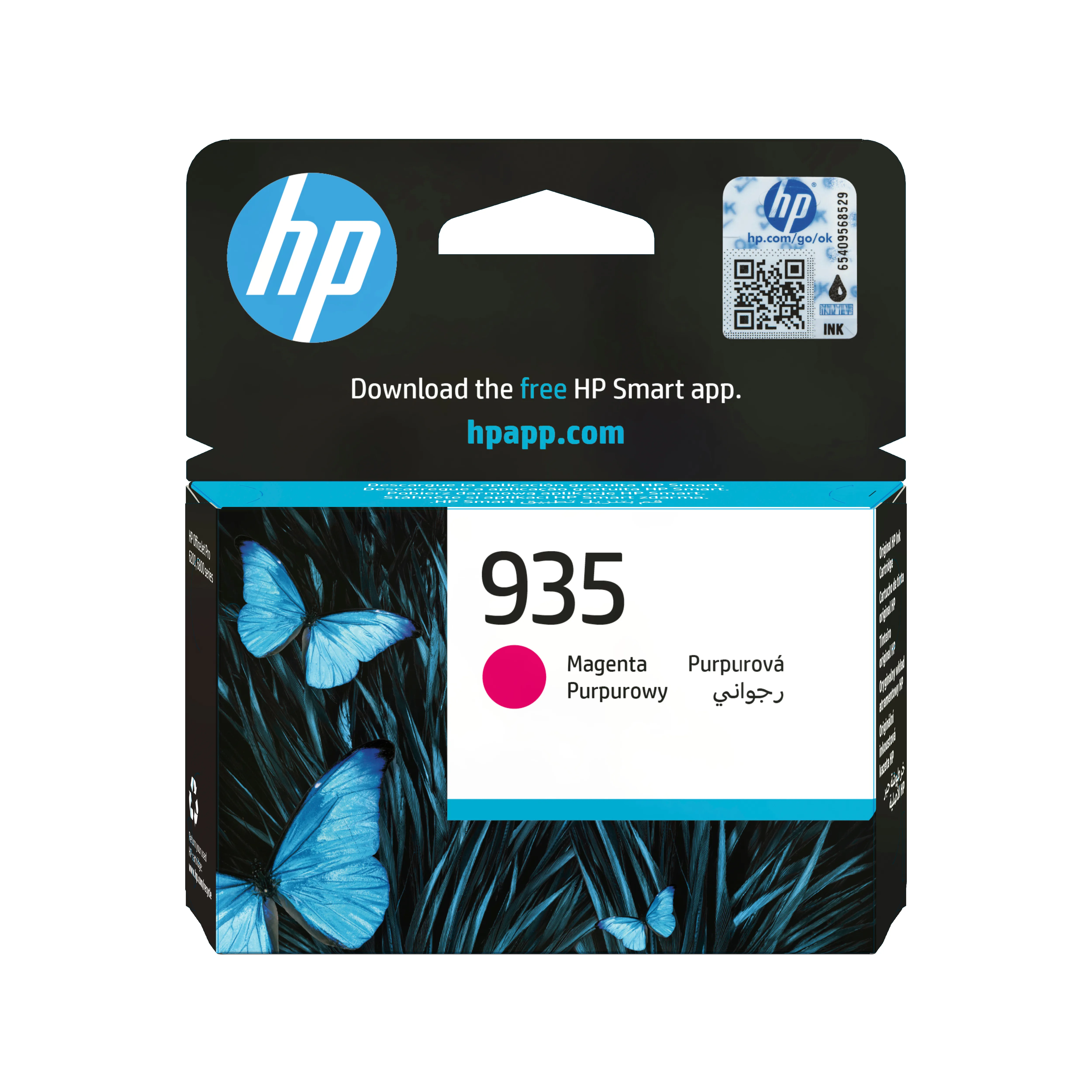HP 935 original ink cartridge magenta standard capacity 1-pack
