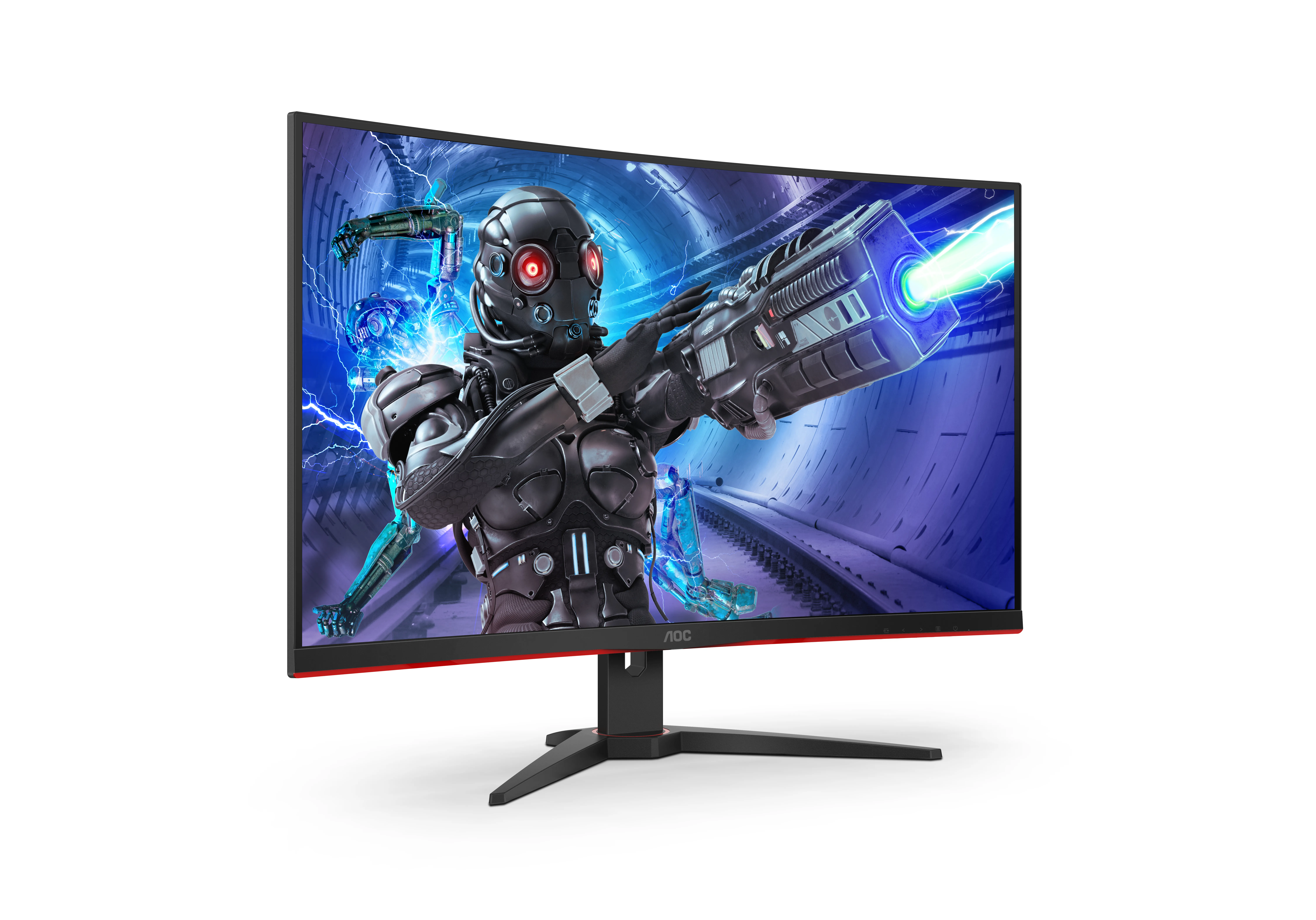 AOC 31.5&quot; C32G2ZE/BK, Full HD, VA -kaareva pelin&auml;ytt&ouml;