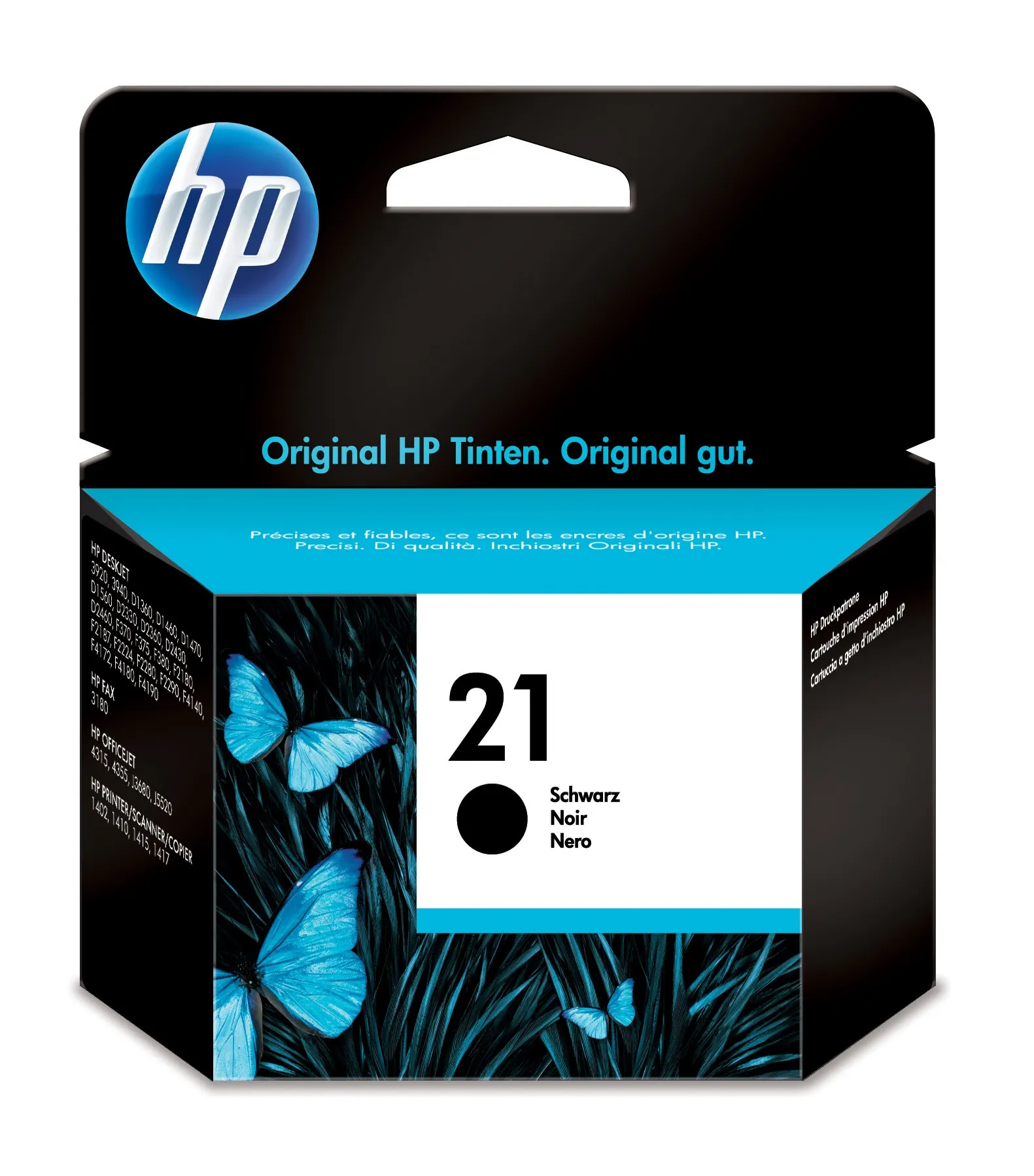 HP 21 ink black 5ml PSC 1410 Deskjet 3940