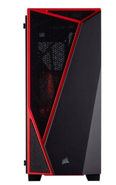 Corsair Cabride SPEC-04 Mid Tower Case Tempered Glass Gaming Case Black and Red