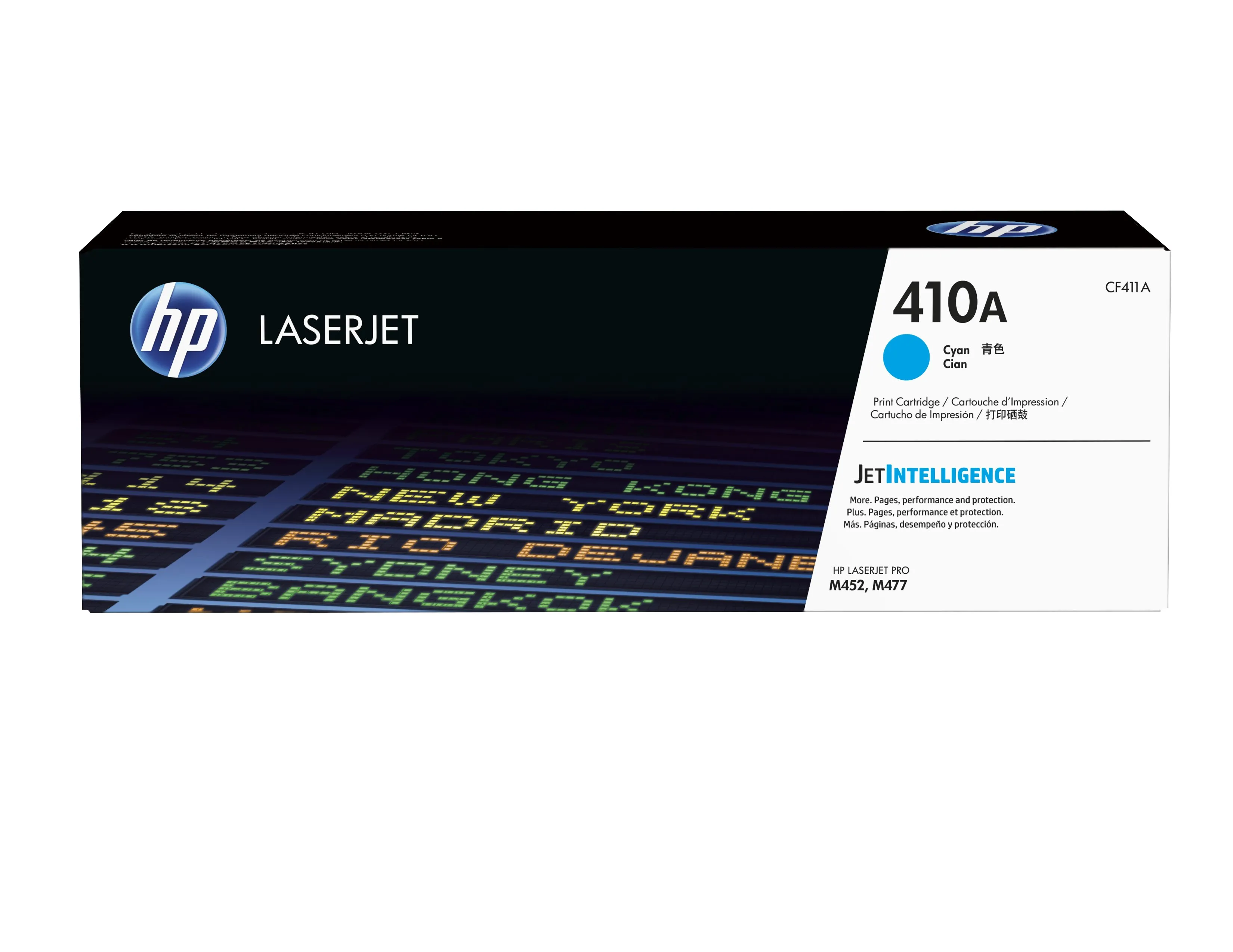 HP 410A toner cartridge, Cyan