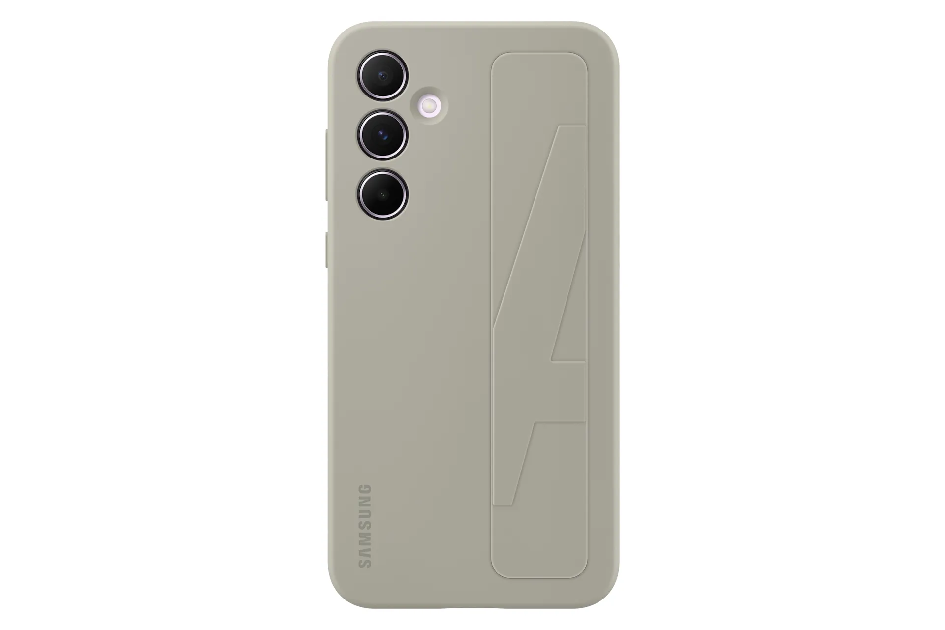 Samsung Galaxy A55 Standing Grip -suojakuori, Harmaa