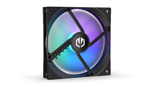 Endorfy Fluctus 140 PWM ARGB-fl&auml;kt, fluiddynamiskt lager, 140 mm, svart