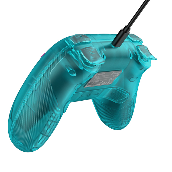 GameSir T4n Multiplatform Gamepad - wireless controller, Neon teal (Hall-Effect Sticks)