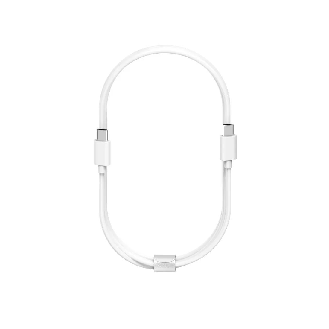 Hama PD 65W GaN 1xUSB-C 1xUSB-A -laturi kaapelilla, Valkoinen, 2m