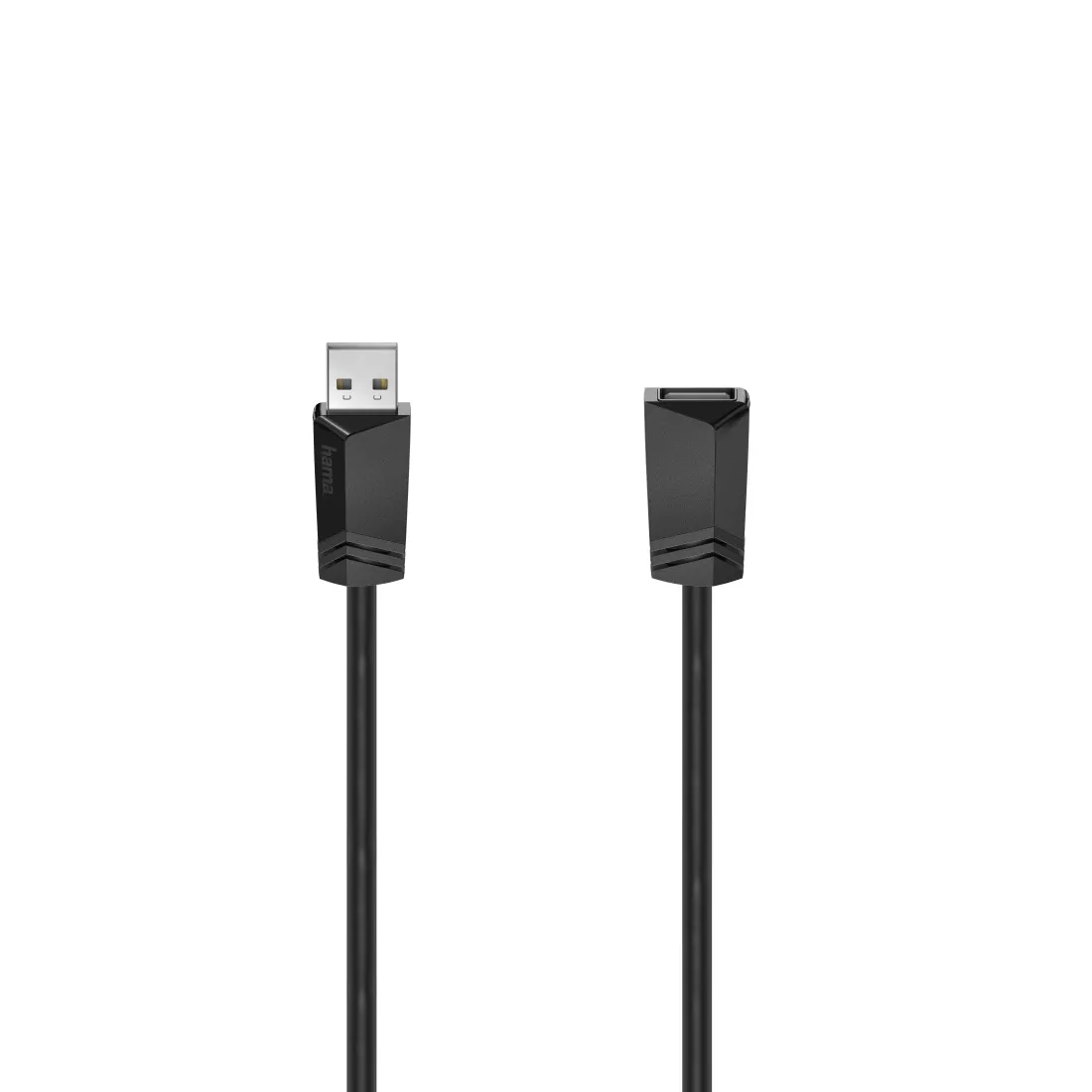 HAMA USB 2.0 - extension cable, 3 m, Black