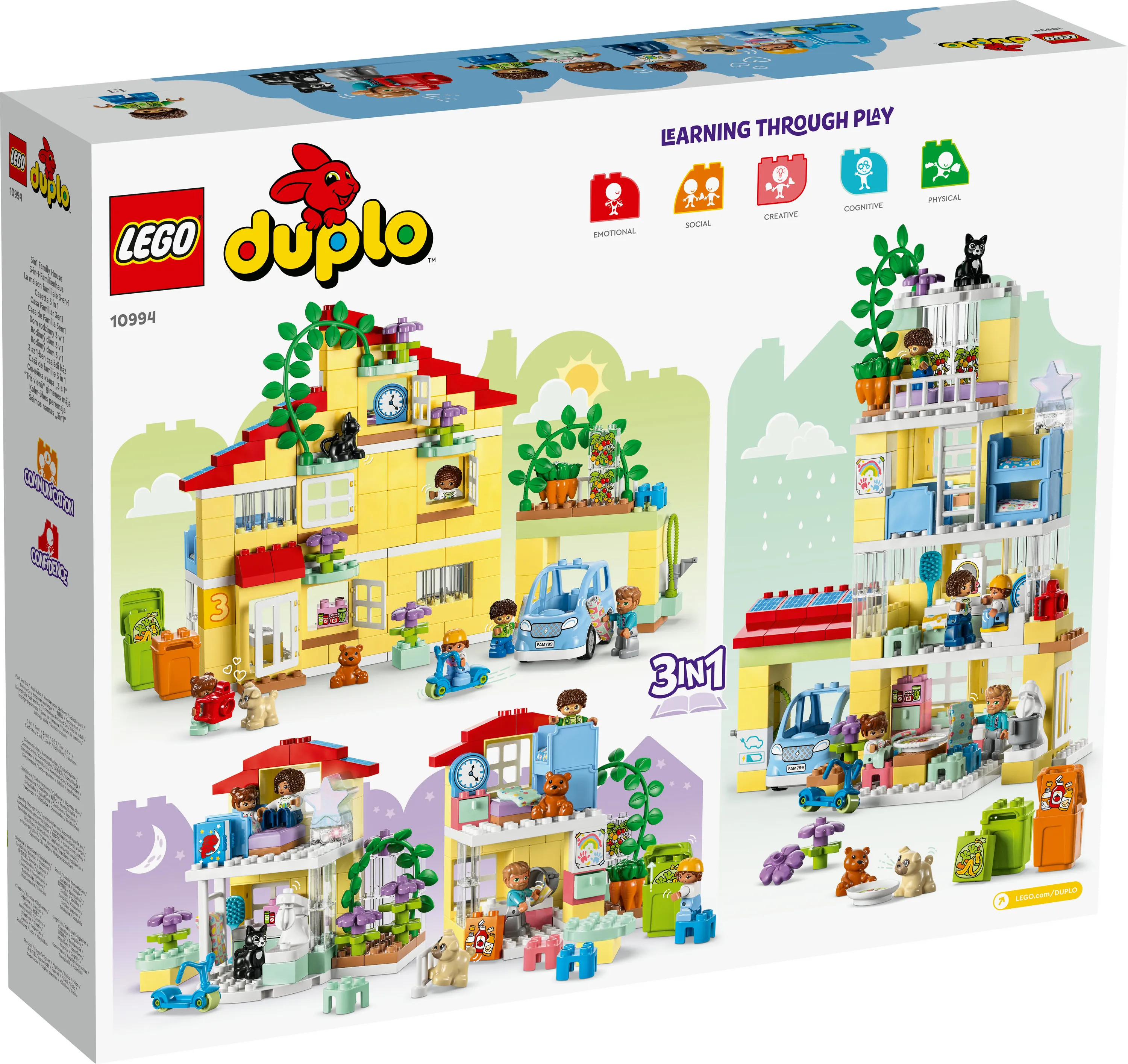 LEGO DUPLO 3-in-1 House 10994