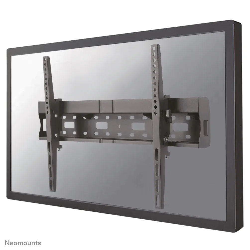 NEWSTAR Flat Screen Wall Mount tiltable Incl. storage for Mediaplayer/Mini PC 37-75inch Black