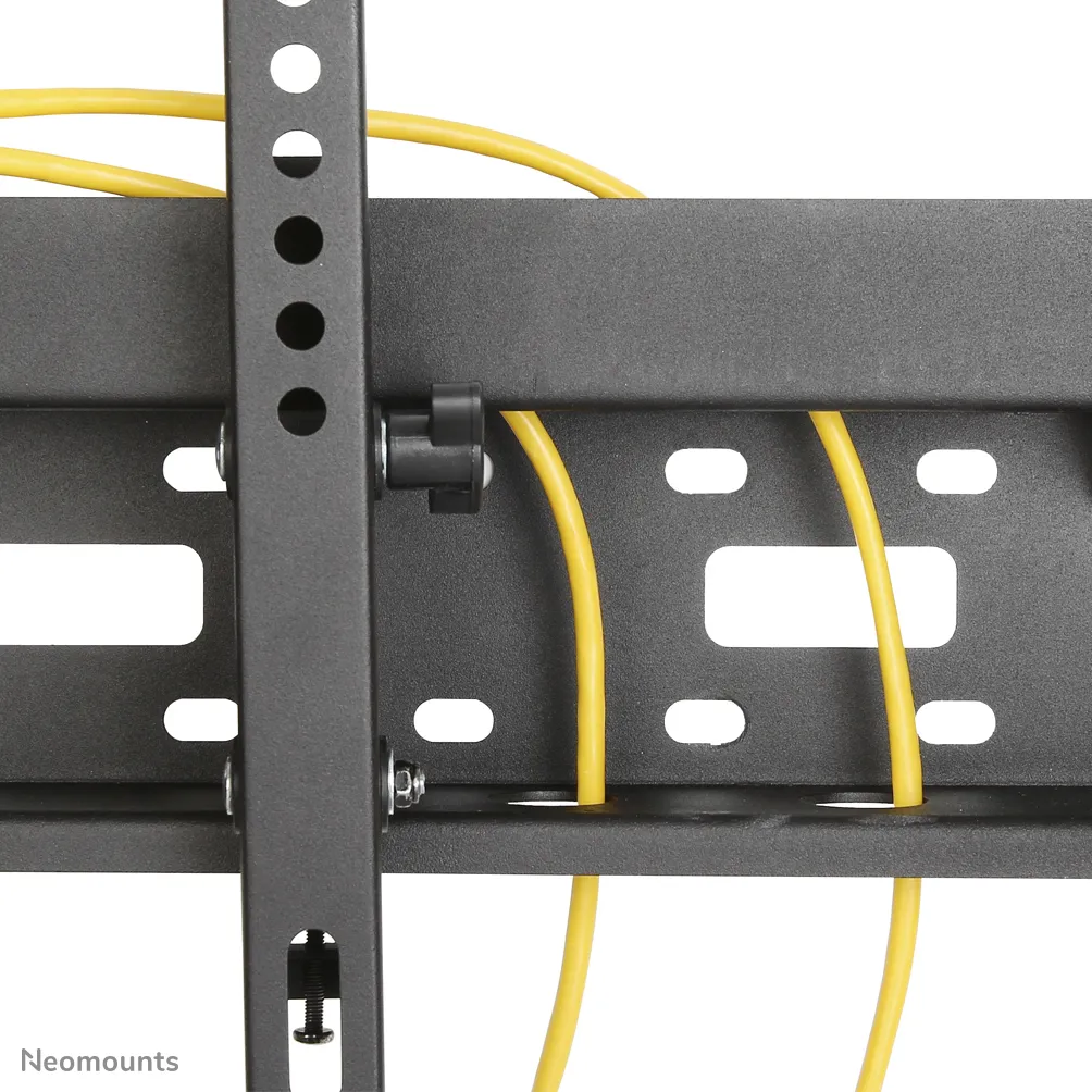 NEWSTAR Flat Screen Wall Mount tiltable Incl. storage for Mediaplayer/Mini PC 37-75inch Black