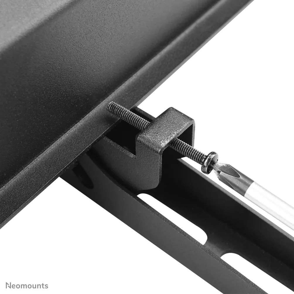 NEWSTAR Flat Screen Wall Mount tiltable Incl. storage for Mediaplayer/Mini PC 37-75inch Black