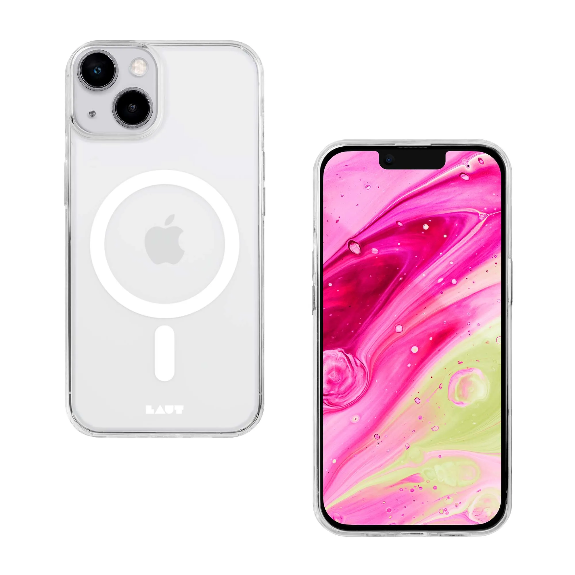 LAUT CRYSTAL-M case for iPhone 14 Plus CLEAR