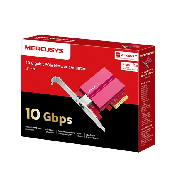 Mercusys MA510E - 10 Gigabit PCIe Network Adapter